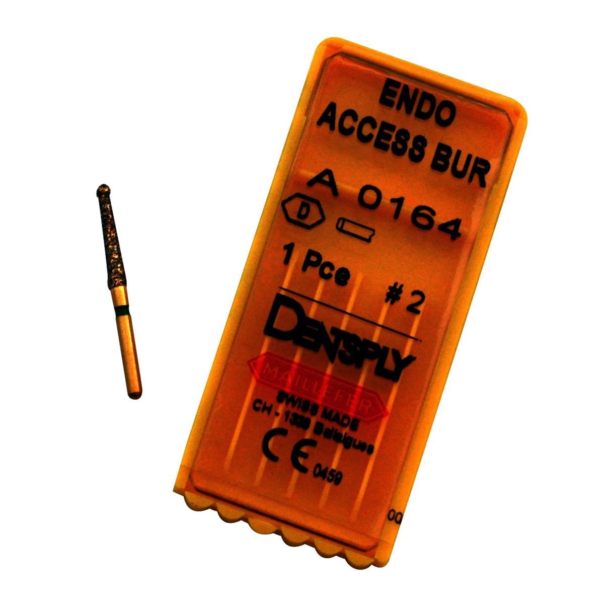 Dentsply A016430000200 Endo Access Burs FG Friction Grip #2 1/Pk Dentsply A016430000200 Endo Access Burs FG Friction Grip #2 1/Pk